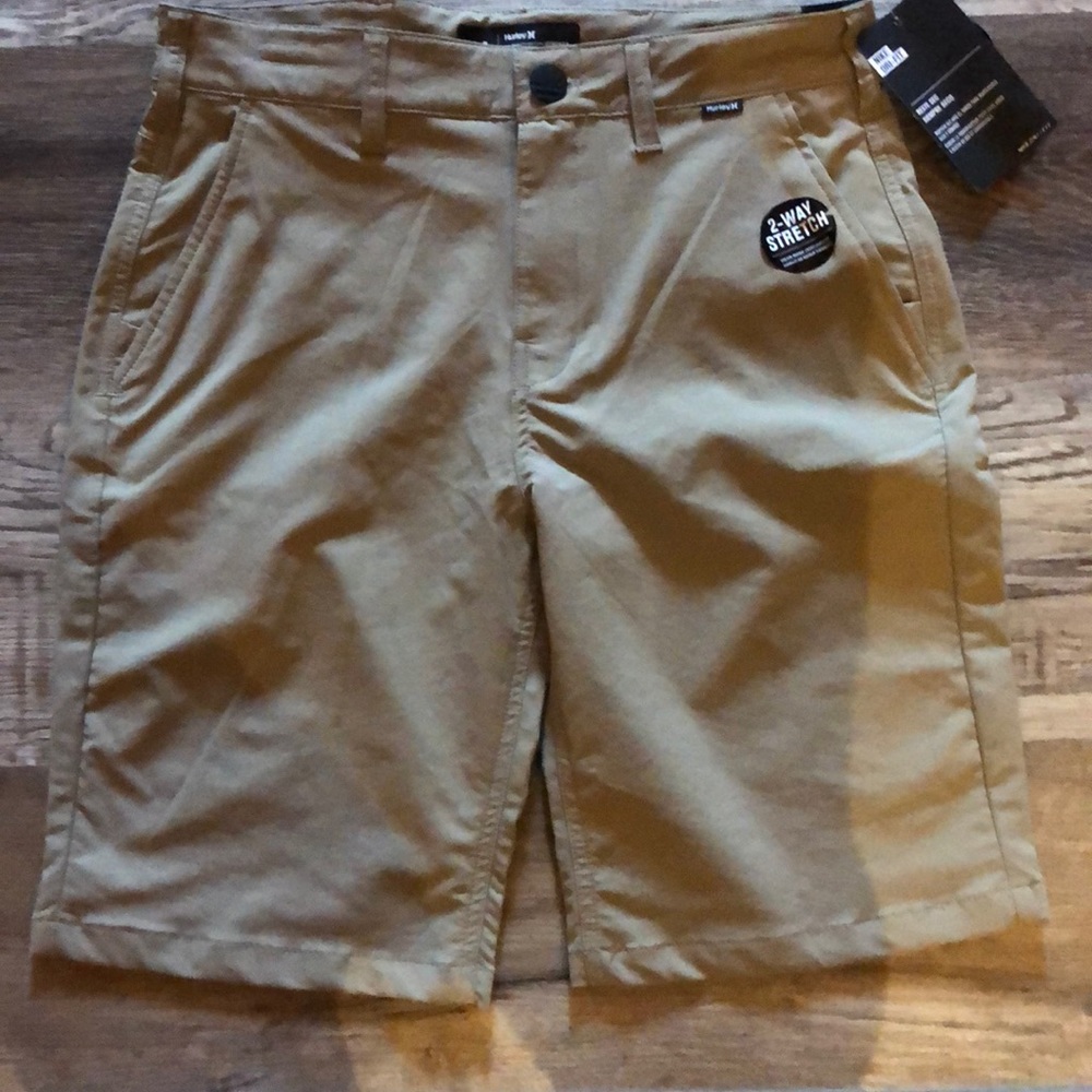 Hurley Dri-fit shorts. NWT. Size 14 Boys